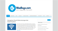 Desktop Screenshot of masbayu.com